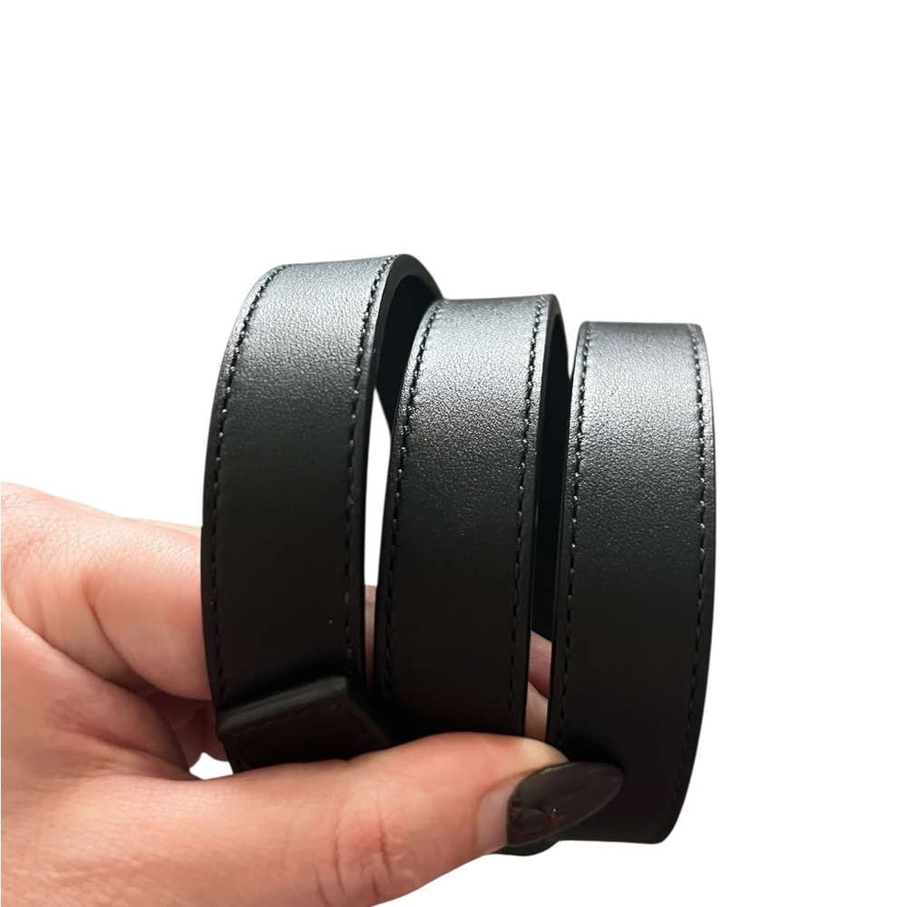 COACH Horse and Carriage Buckle Belt Black size M - Picture 10 of 11